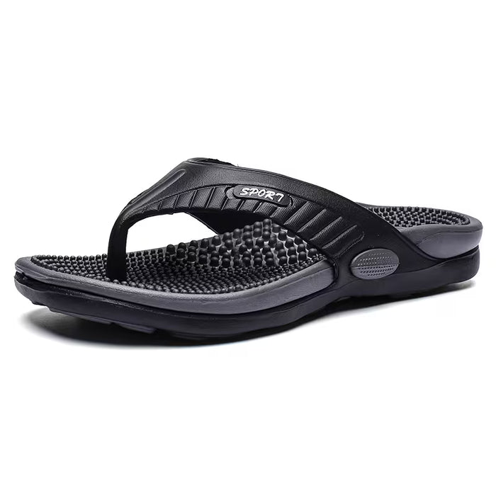 Kroppsbutiken Tofflor Svart / 40 Massage flip-flops