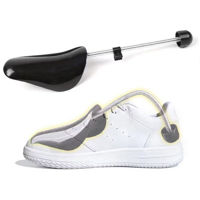 Skoformare med fjäder (Svart)