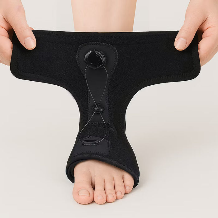 Fotledsstöd (roterande tryck)