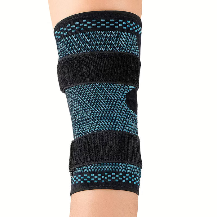 Knäskydd med stödfjädring