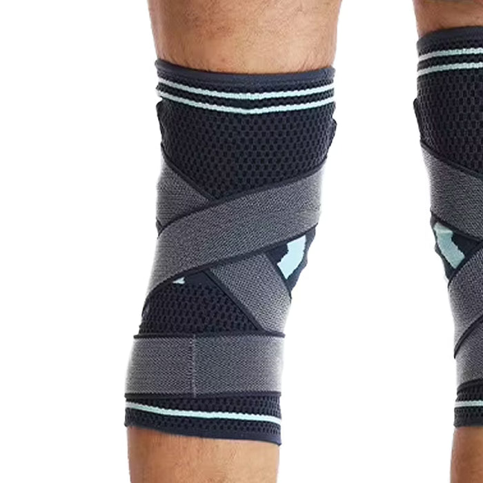 Knäskydd med fjädring