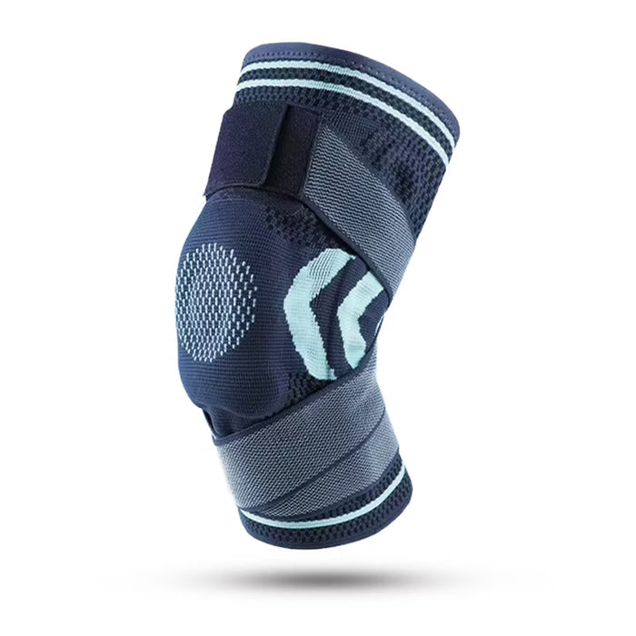 Knäskydd med fjädring