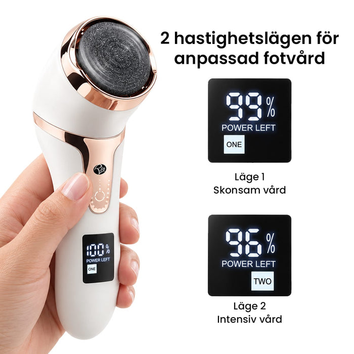 Kroppsbutiken Elektrisk fotfil med vakuum