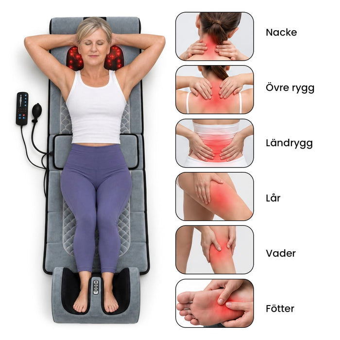 Elektrisk massagemadrass