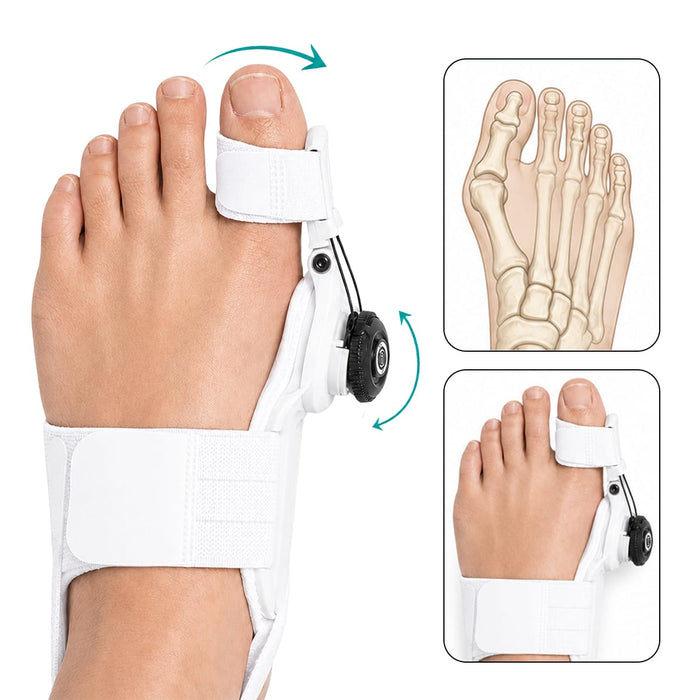 Hallux valgus korrektor (justerbar)