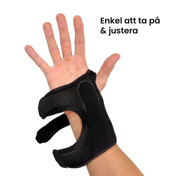 Handledsstöd med stödskena