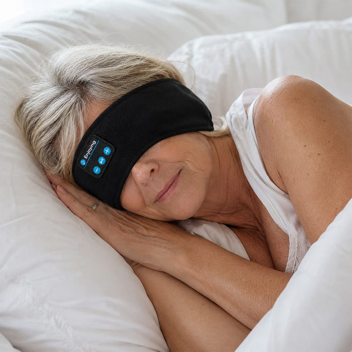 Pannband med hörlurar (Bluetooth)