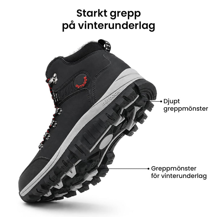 Varmfodrade vinterkängor