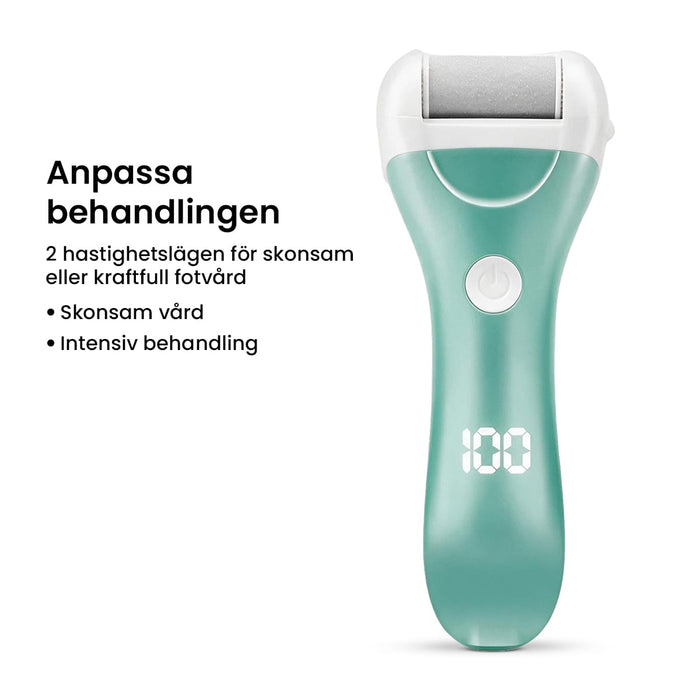 Fothudborttagare elektrisk (med 3 sliphuvuden)