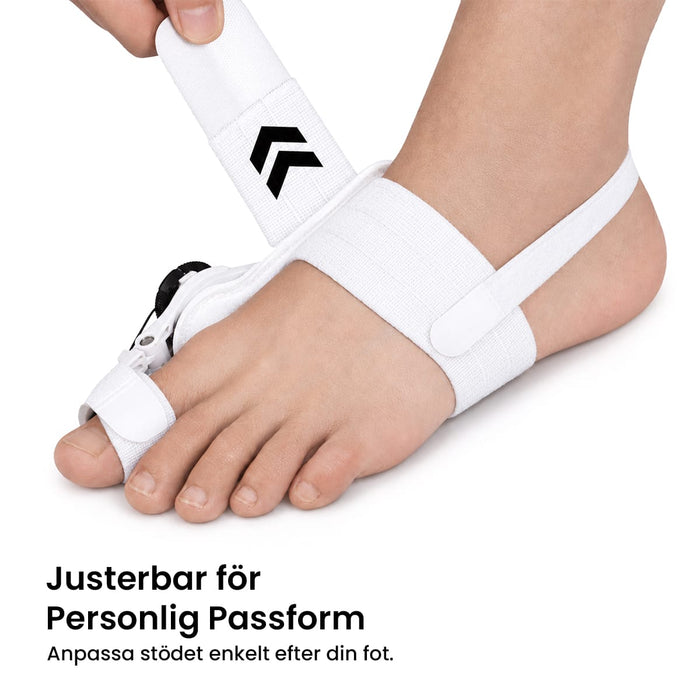 Hallux valgus korrektor (justerbar)