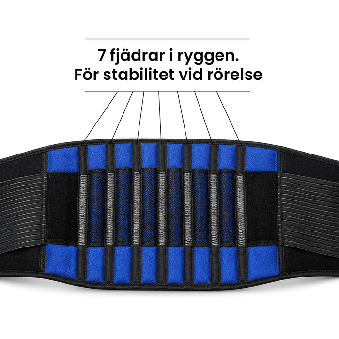 Ländryggsbälte (justerbart stöd)