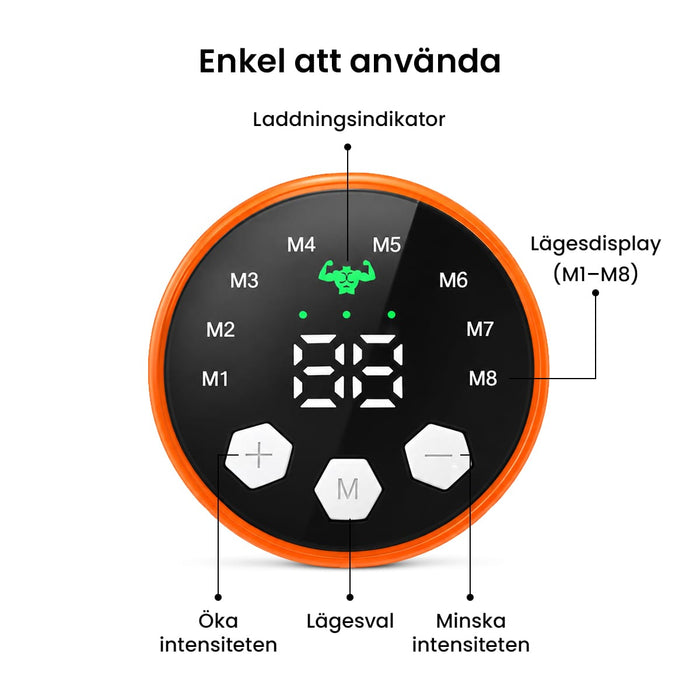 TENS fotmassagematta