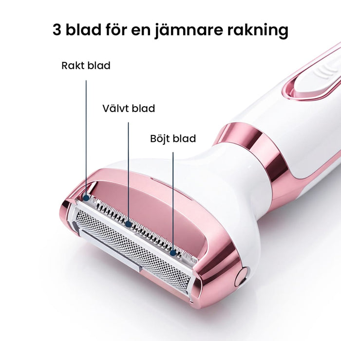 Kroppsbutiken Elektrisk hårborttagning 4 i 1