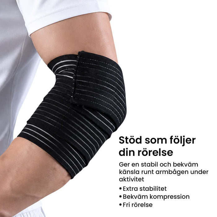Elastiskt armbågsstöd
