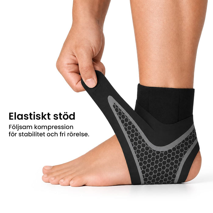Fotledsstöd för stabilisering