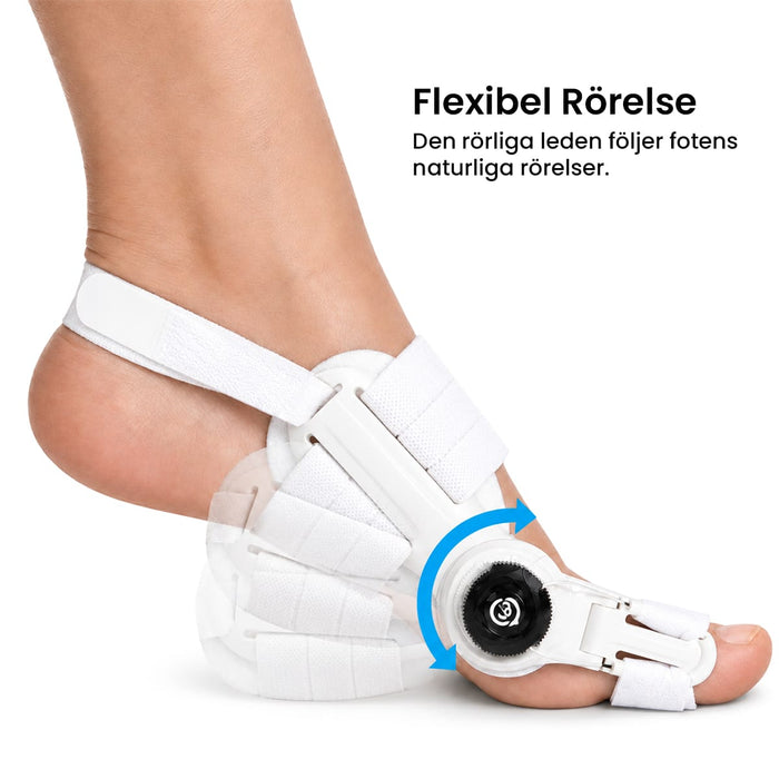 Hallux valgus korrektor (justerbar)
