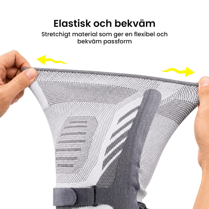 Sportknäskydd med spänne