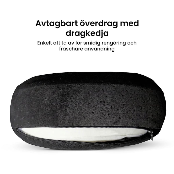 Nackkudde i memory foam