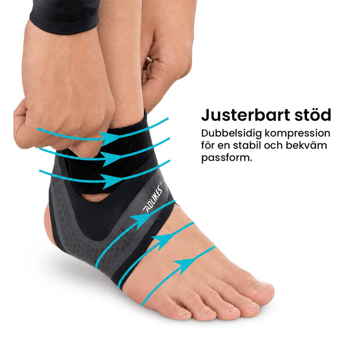 Fotledsstöd för stabilisering