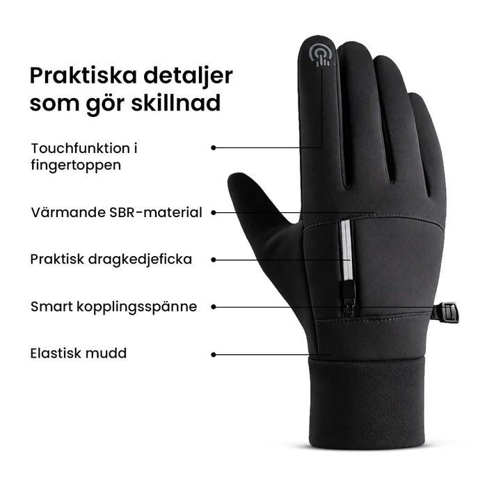 Kroppsbutiken Vinterhandskar med touch