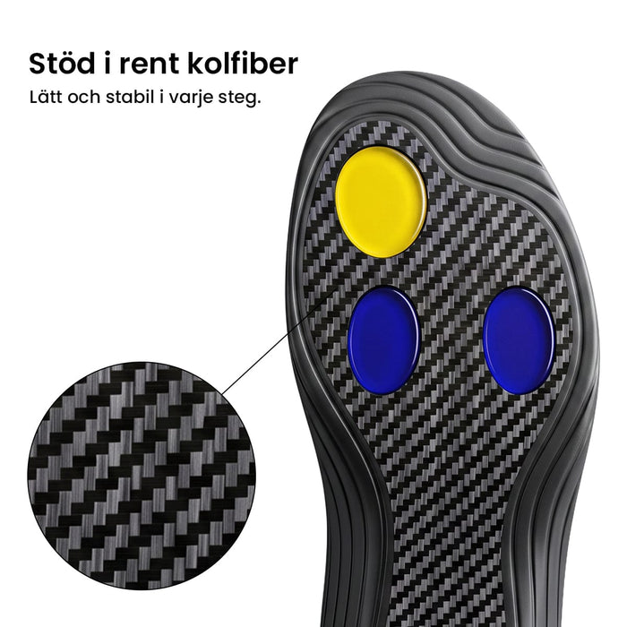 Skoinlägg i kolfiber
