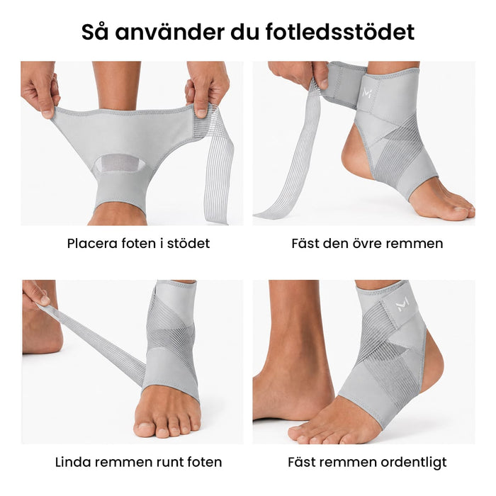 Justerbart ankelstöd