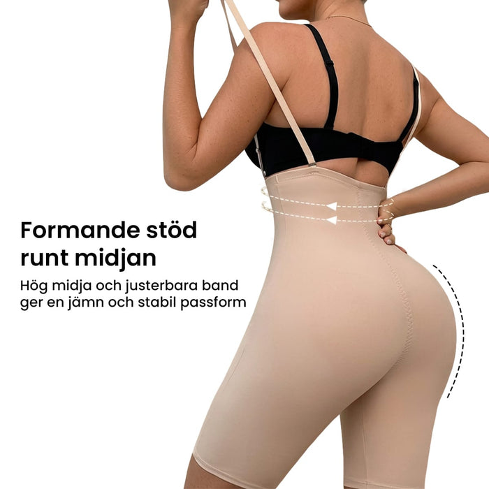 Shaping shorts med axelband