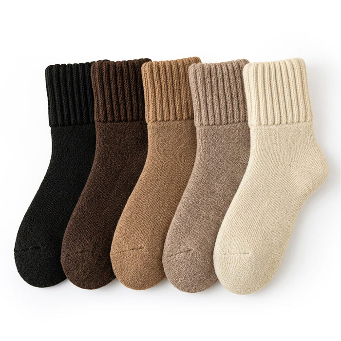 Extra tjocka vinterstrumpor (5-pack)