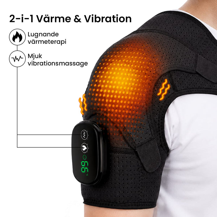 Axelstöd med värme & massage