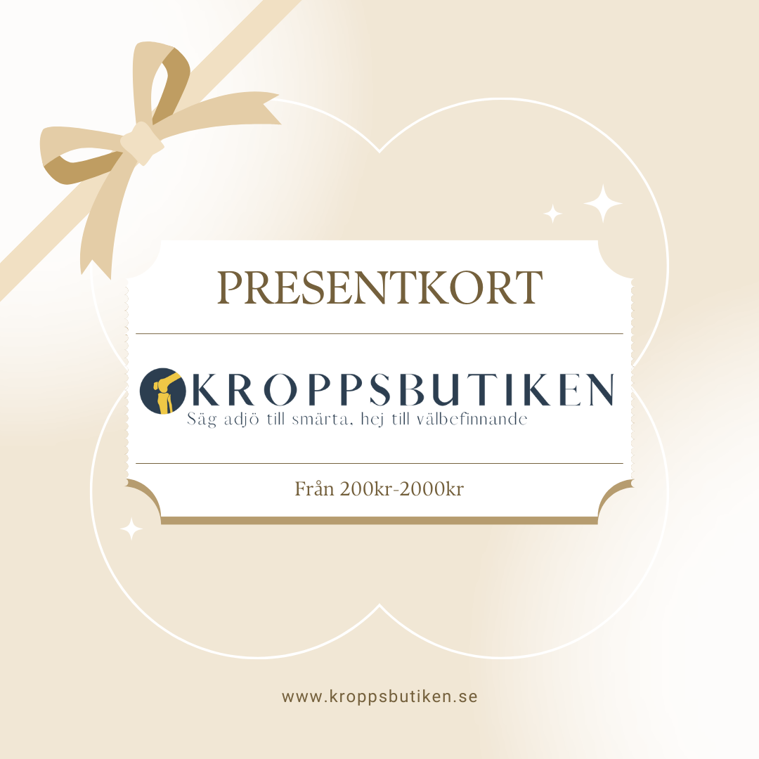 KROPPSBUTIKEN - Presentkort - Kroppsbutiken