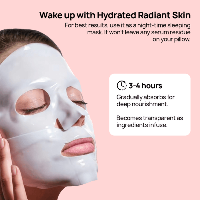 Kroppsbutiken Ansiktsmask The Real Deep Collagen Mask (3-Pack)