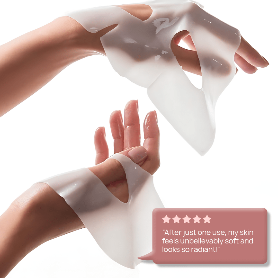 Kroppsbutiken Ansiktsmask The Real Deep Collagen Mask (4-Pack) (UTGÅENDE PRODUKT)