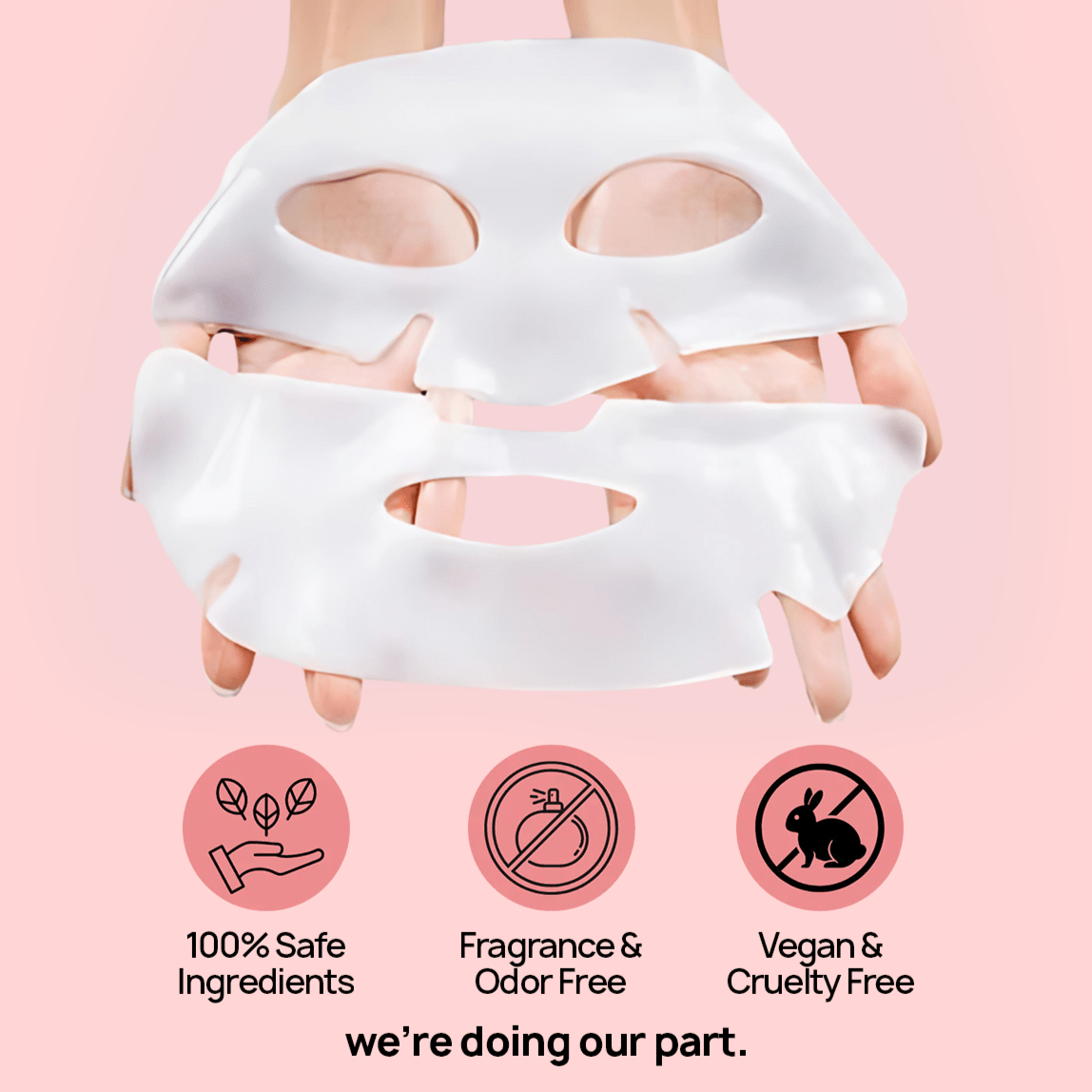 Kroppsbutiken Ansiktsmask The Real Deep Collagen Mask (4-Pack) (UTGÅENDE PRODUKT)