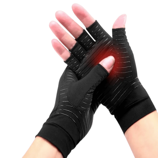 Kroppsbutiken artrit Kompressionshandskar i Koppar för Artrit