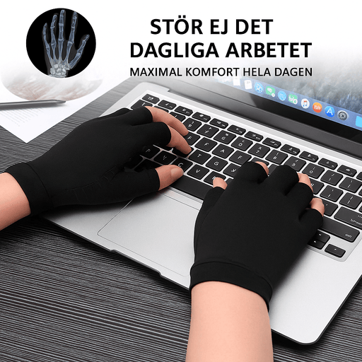 Kroppsbutiken artrit Kompressionshandskar i Koppar för Artrit