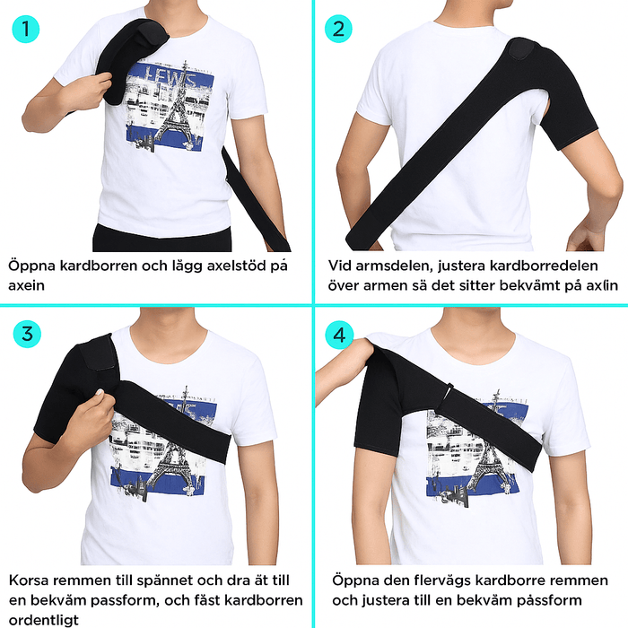 Kroppsbutiken Axelstöd Axelstöd för stabilitet