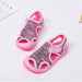 Kroppsbutiken Barnsskor Rosa / 21 (Innersula 13.5cm) Barnsandaler med kardborre
