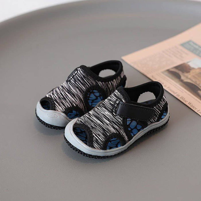 Kroppsbutiken Barnsskor Svart / 21 (Innersula 13.5cm) Barnsandaler med kardborre