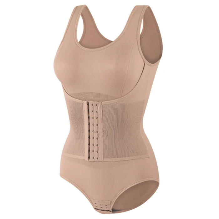 Kroppsbutiken Beige / M Kroppsformare med korsett
