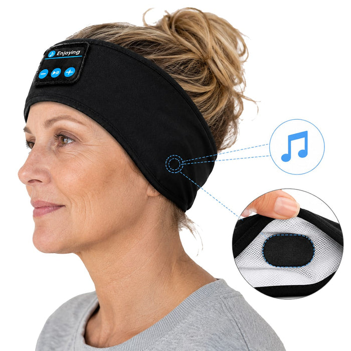Kroppsbutiken Bluetooth pannband Pannband med hörlurar (Bluetooth)