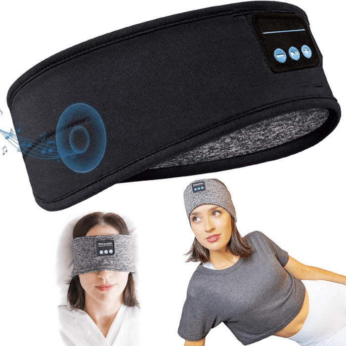 Kroppsbutiken Bluetooth pannband Pannband med hörlurar (Trådlös/Bluetooth)