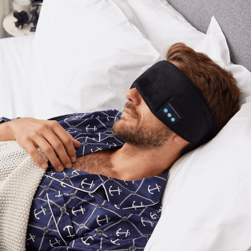 Kroppsbutiken Bluetooth pannband Sovmask Pro – Bluetooth Sömnmask
