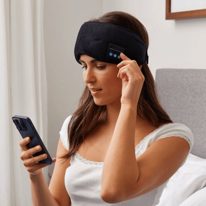 Kroppsbutiken Bluetooth pannband Sovmask Pro – Bluetooth Sömnmask