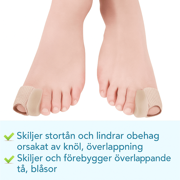 Kroppsbutiken Bunion Bunion lindrande tåavståndare i gel