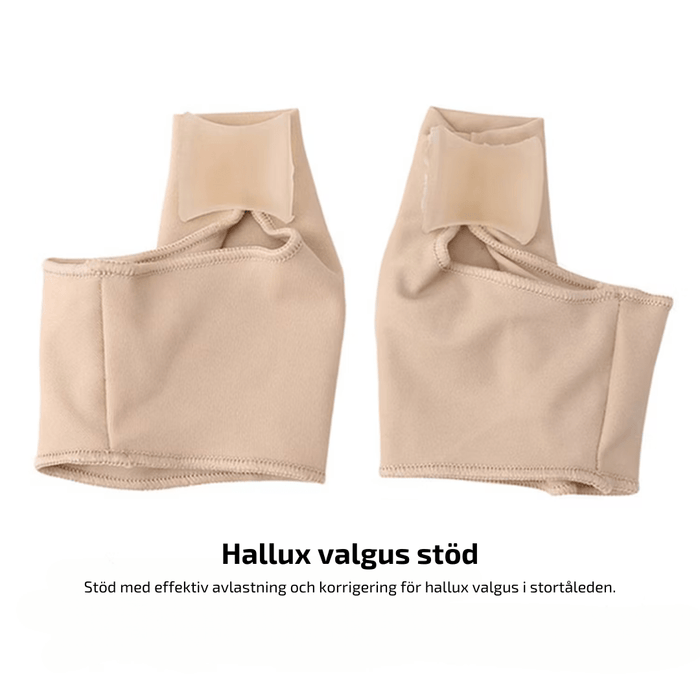 Kroppsbutiken Bunion Halux valgus stödstrumpa (2st)