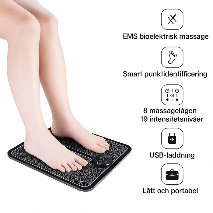 Kroppsbutiken EMS Massage EMS fotmassage