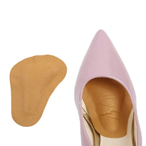 Kroppsbutiken Förfotsstöd i läder – halvsulor med hålfotsstöd (1 par)