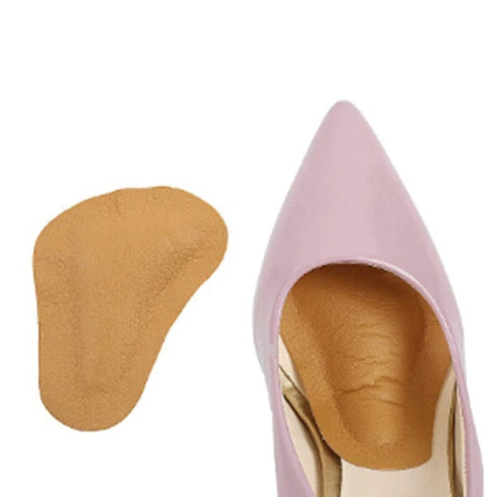 Kroppsbutiken Förfotsstöd i läder – halvsulor med hålfotsstöd (1 par)