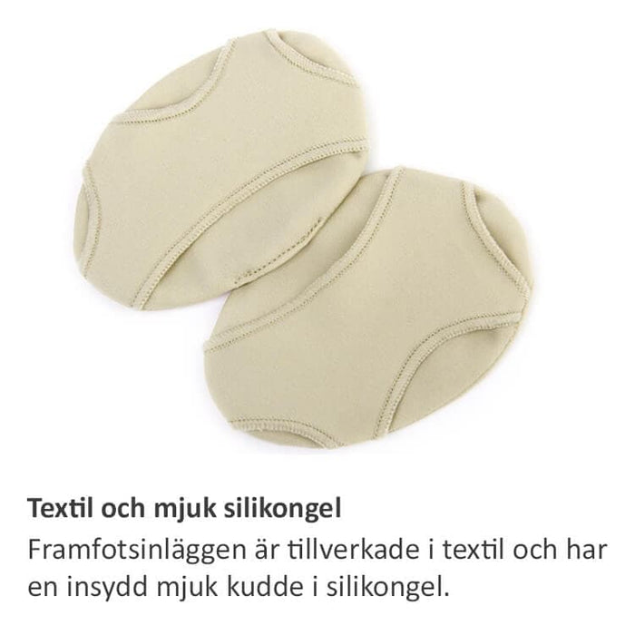 Kroppsbutiken Fotinlägg Mjukt framfotsinlägg