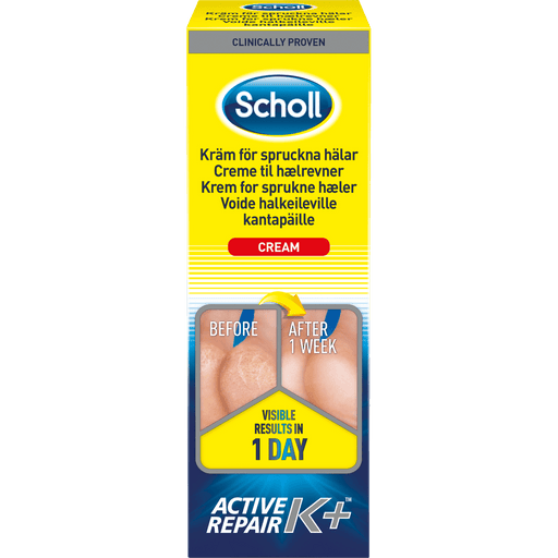 Kroppsbutiken Fotkräm SCHOLL AKTIV K+ KRÄM 60ML